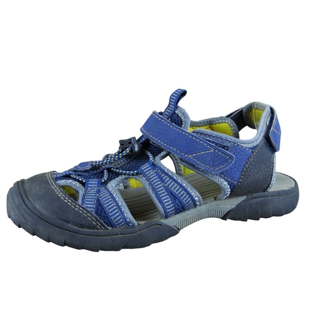 Sonoma Fisherman  Boys Y 4 Medium‎ Sandal Blue Synthetic Drawstring